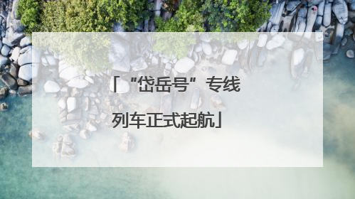 “岱岳号”专线列车正式起航