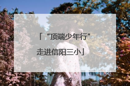 “顶端少年行”走进信阳三小