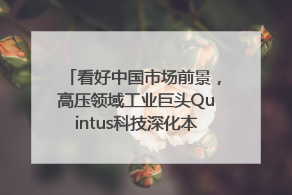 看好中国市场前景，高压领域工业巨头Quintus科技深化本土策略，构建全方位服务亚太区总部