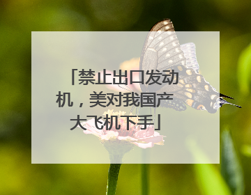 禁止出口发动机，美对我国产大飞机下手