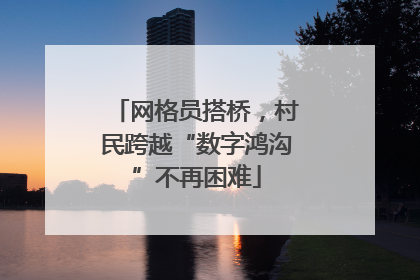 网格员搭桥，村民跨越“数字鸿沟”不再困难