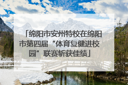 绵阳市安州特校在绵阳市第四届“体育复健进校园”联赛斩获佳绩