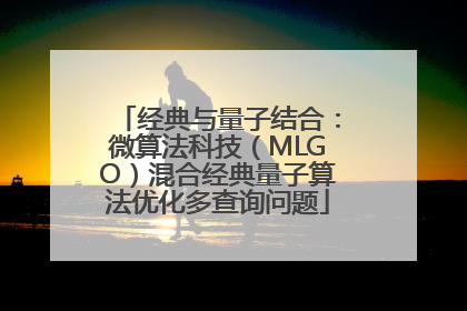 经典与量子结合：微算法科技（MLGO）混合经典量子算法优化多查询问题