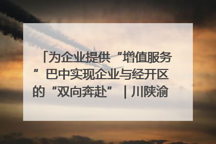 为企业提供“增值服务”巴中实现企业与经开区的“双向奔赴”｜川陕渝网络名人巴中行
