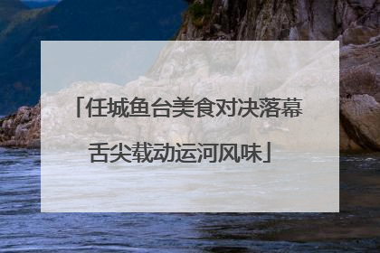任城鱼台美食对决落幕 舌尖载动运河风味