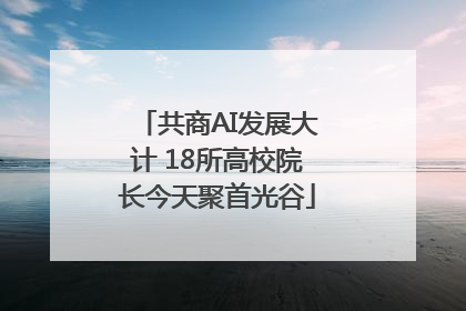 共商AI发展大计 18所高校院长今天聚首光谷