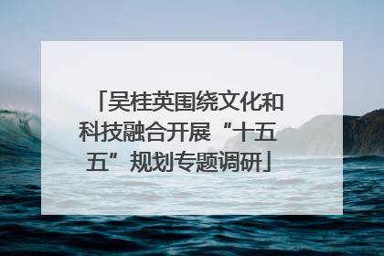 吴桂英围绕文化和科技融合开展“十五五”规划专题调研