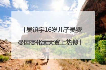 吴镇宇16岁儿子吴费曼因变化太大登上热搜