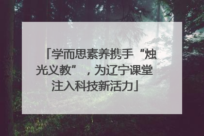 学而思素养携手“烛光义教”，为辽宁课堂注入科技新活力