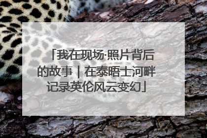 我在现场·照片背后的故事｜在泰晤士河畔记录英伦风云变幻