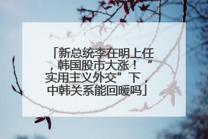 新总统李在明上任，韩国股市大涨！“实用主义外交”下，中韩关系能回暖吗