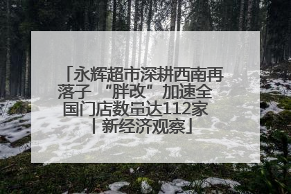 永辉超市深耕西南再落子 “胖改”加速全国门店数量达112家丨新经济观察