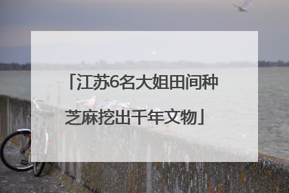 江苏6名大姐田间种芝麻挖出千年文物