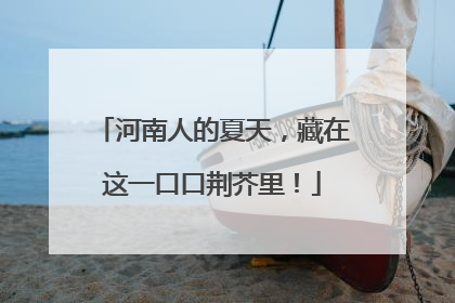河南人的夏天，藏在这一口口荆芥里！