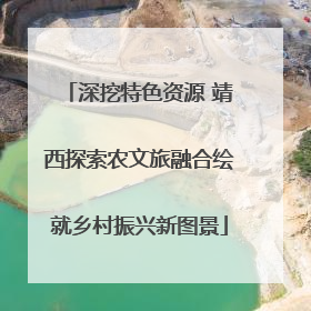深挖特色资源 靖西探索农文旅融合绘就乡村振兴新图景