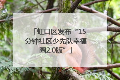 虹口区发布“15分钟社区少先队幸福圈2.0版”