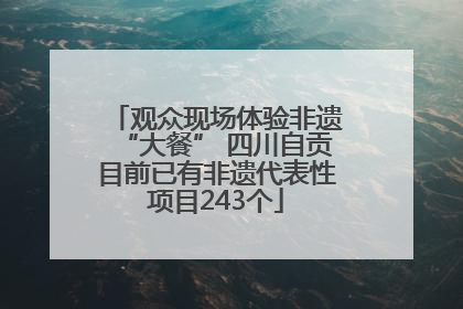 观众现场体验非遗“大餐” 四川自贡目前已有非遗代表性项目243个