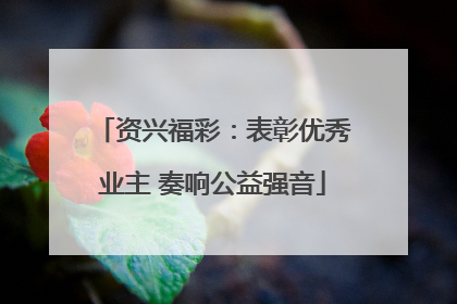资兴福彩：表彰优秀业主 奏响公益强音