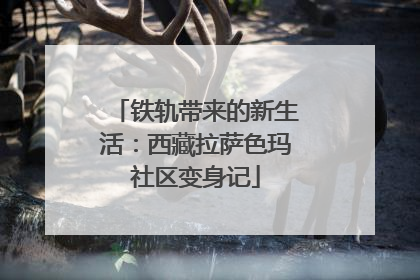 铁轨带来的新生活：西藏拉萨色玛社区变身记