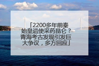 2200多年前秦始皇遣使采药昆仑？青海考古发现引发巨大争议，多方回应